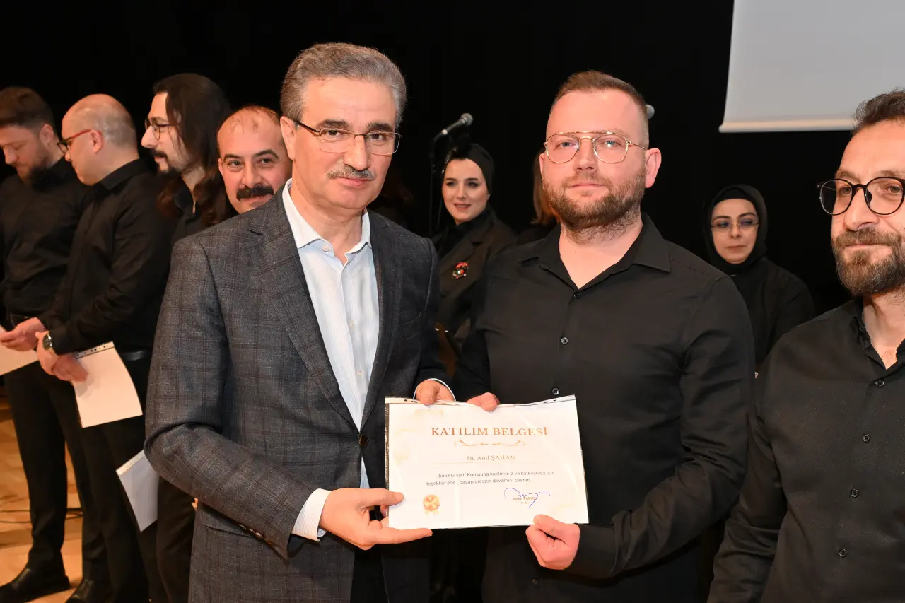 Gümüşhane’de sahne öğretmenlerin! Maarif Korosu’ndan unutulmaz sanat gecesi 35