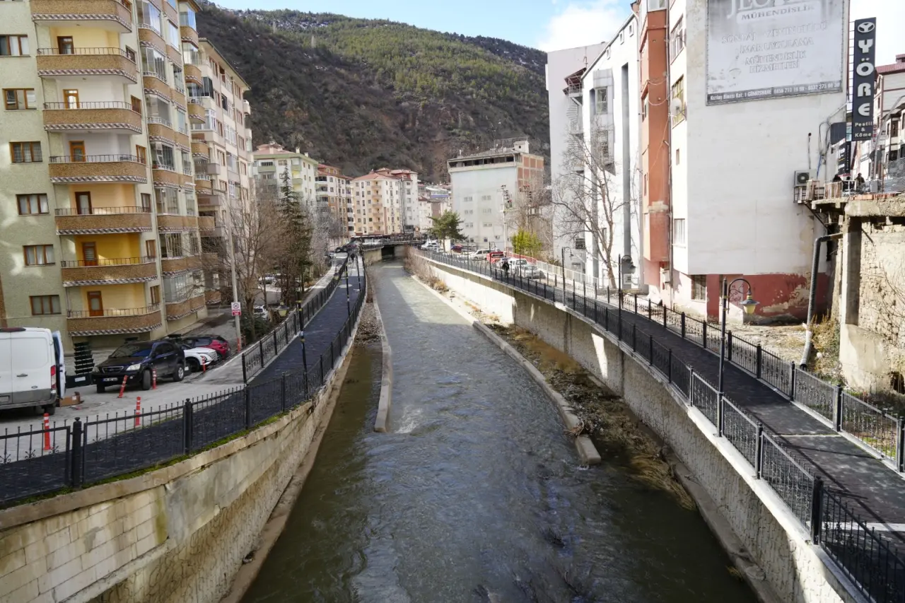Harşit Çayı kış ayında son 15 yılın en yüksek seviyesine ulaştı 2