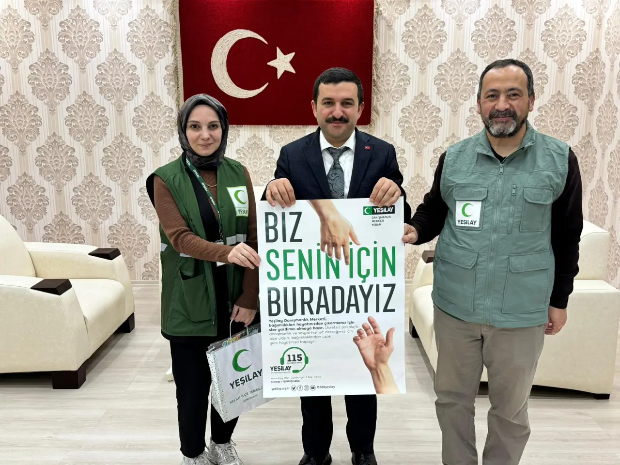 Kelkit’te bağımlılıkla mücadelede YEDAM seferberliği 2