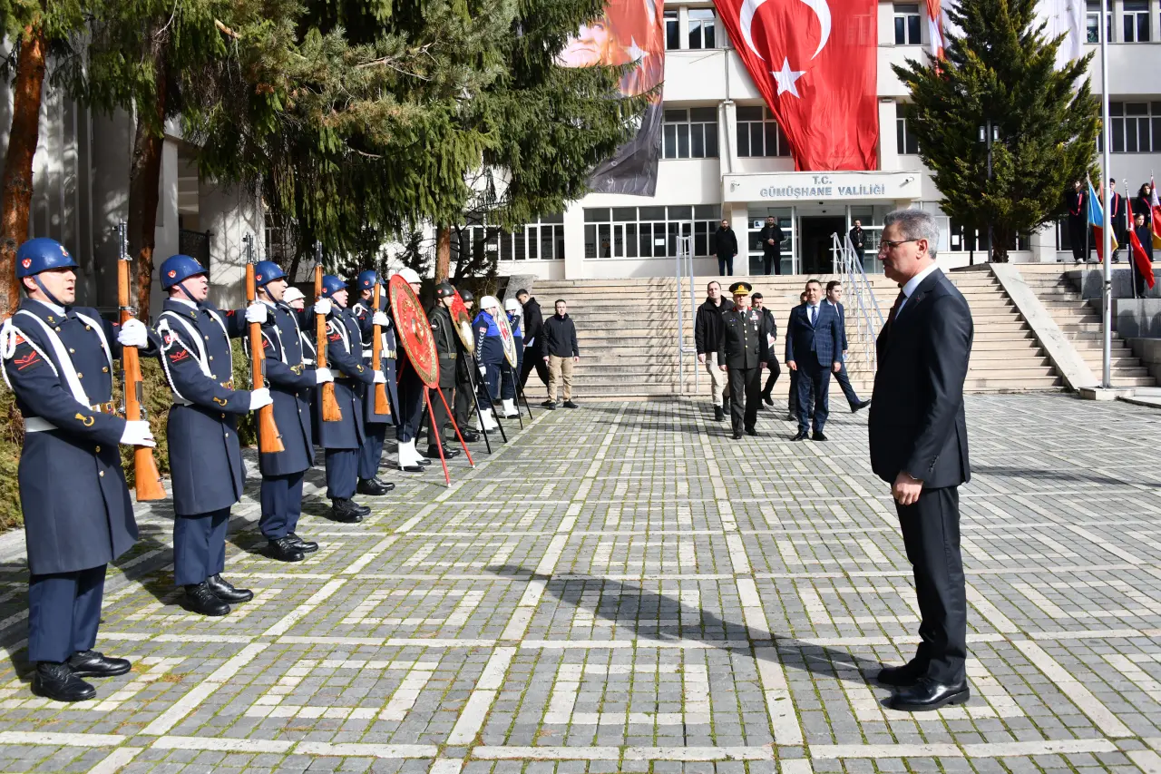 Gümüşhane'nin Kurtuluşunun 108. Yıl Dönümü Törenlerle Kutlandı 1