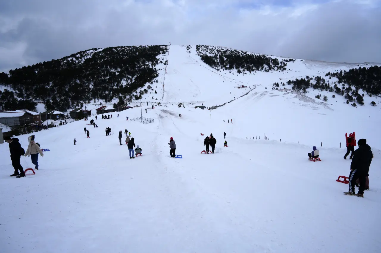 Zigana Dağı sömestr tatili boyunca 80 bin ziyaretçiyi ağırladı 6