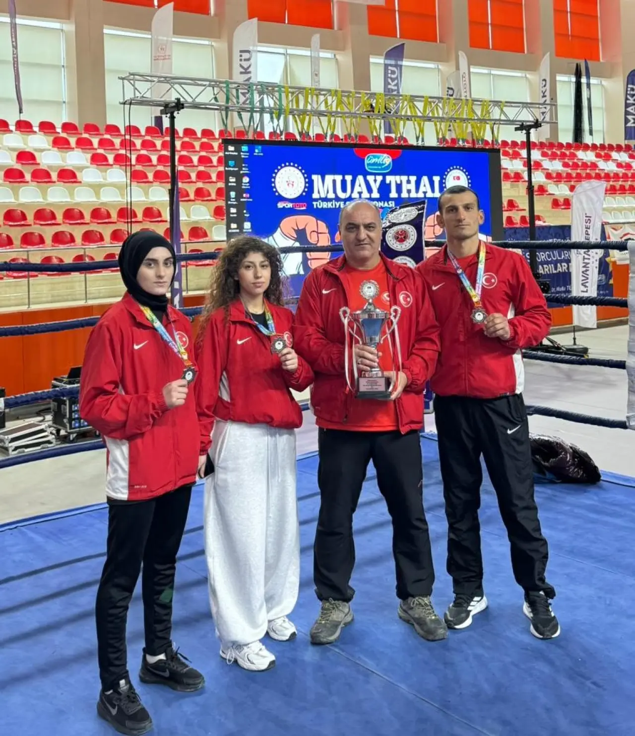Gümüşhane Üniversitesi Muaythai Türkiye Şampiyonası’ndan Çifte Başarıyla Döndü 4