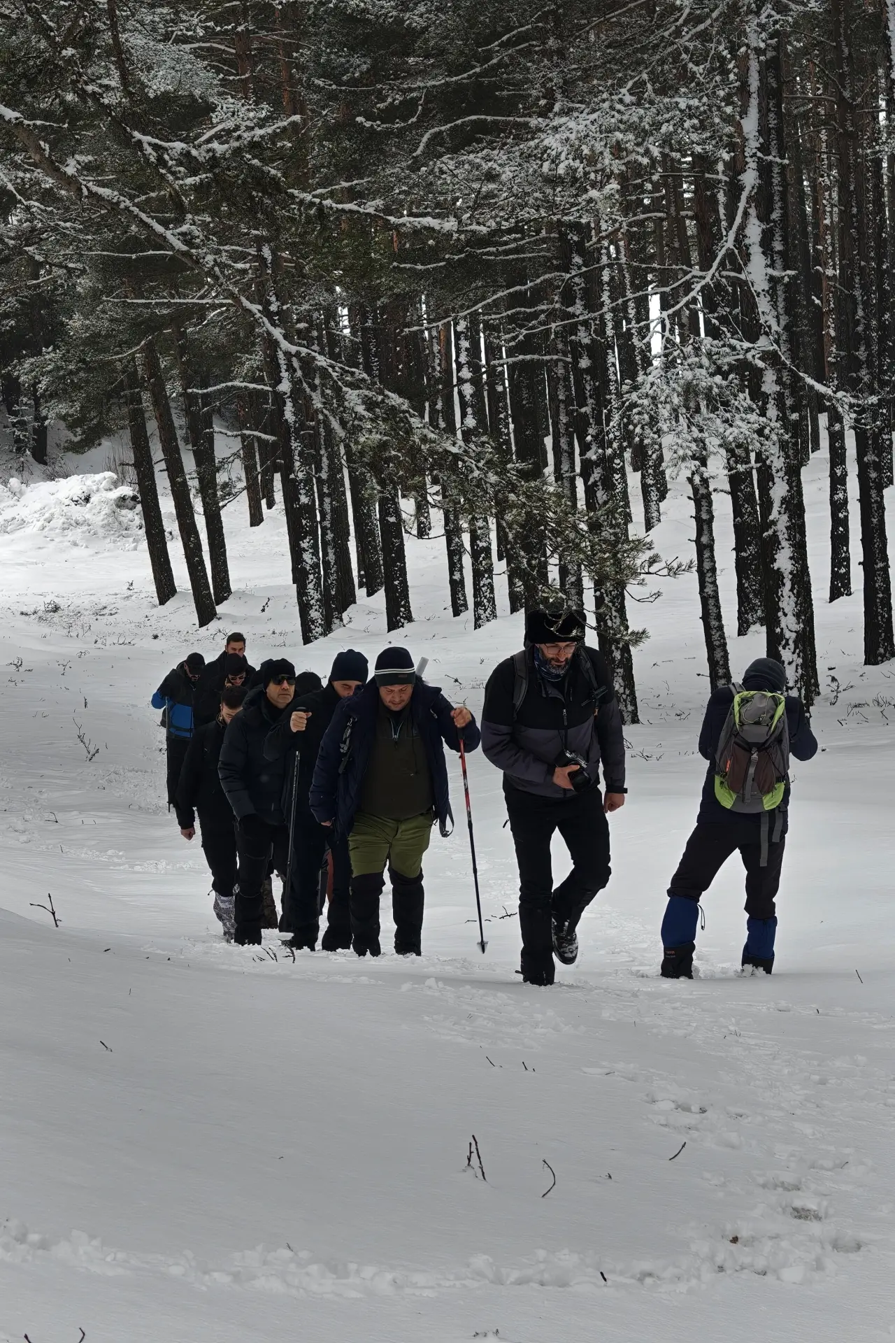 Bir günde dört mevsimi birden yaşadılar 55