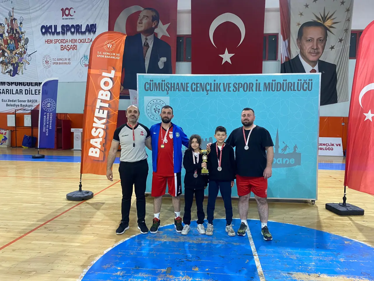 Gümüşhane’de 3x3 Basketbol Turnuvası Tamamlandı: İşte Dereceye Girenler 4