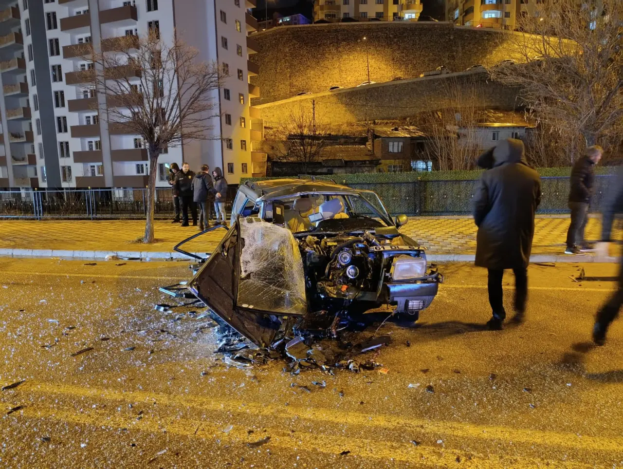 Gümüşhane’de iftara dakikalar kala feci kaza: 1 ölü 3 yaralı 4