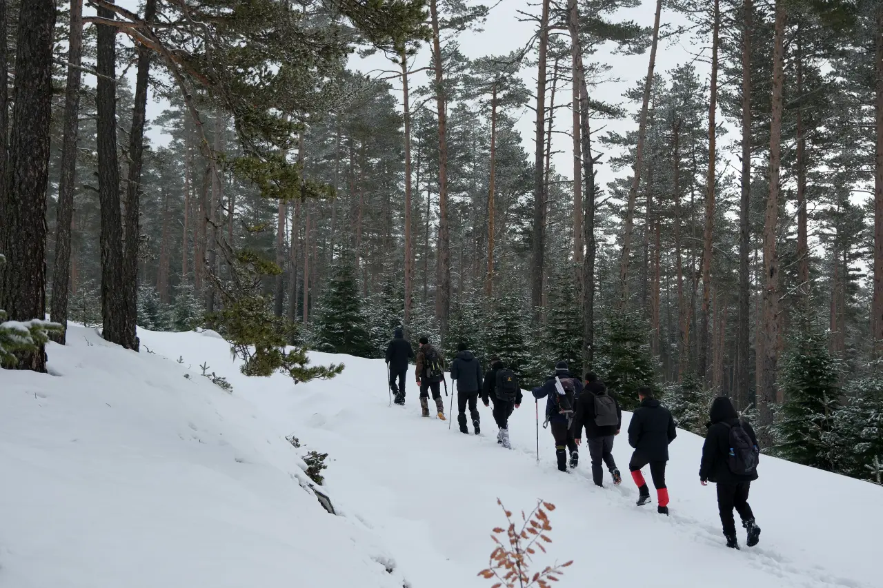 Bir günde dört mevsimi birden yaşadılar 43