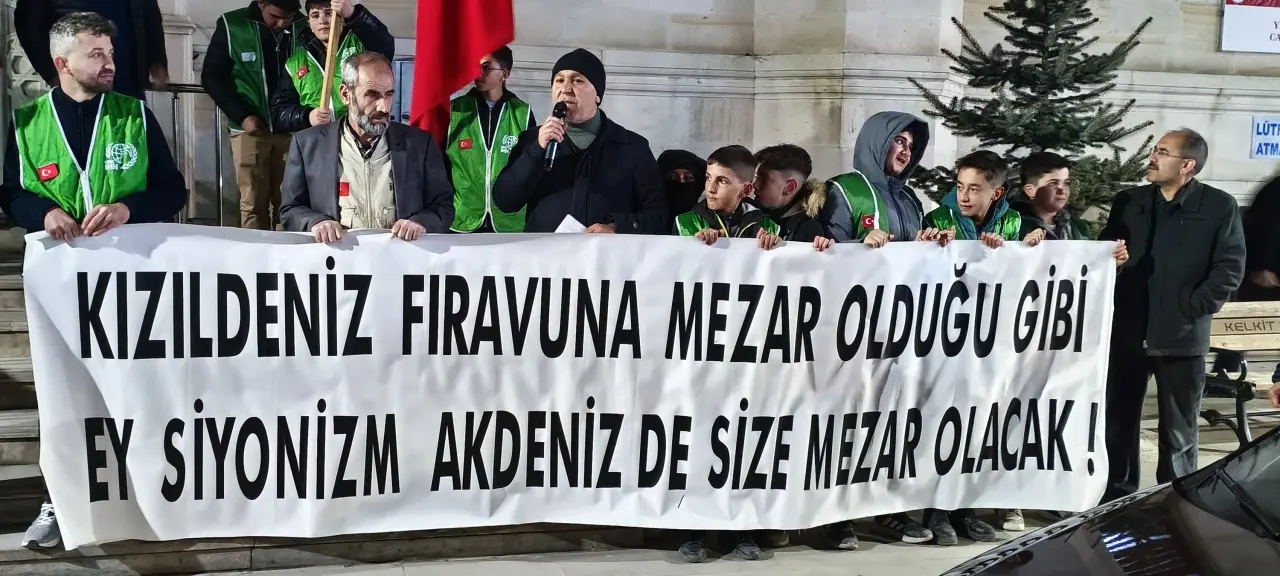 "Akdeniz Size Mezar Olacak!" Kelkit’te teravih çıkışı Siyonizme sert muhtıra 4