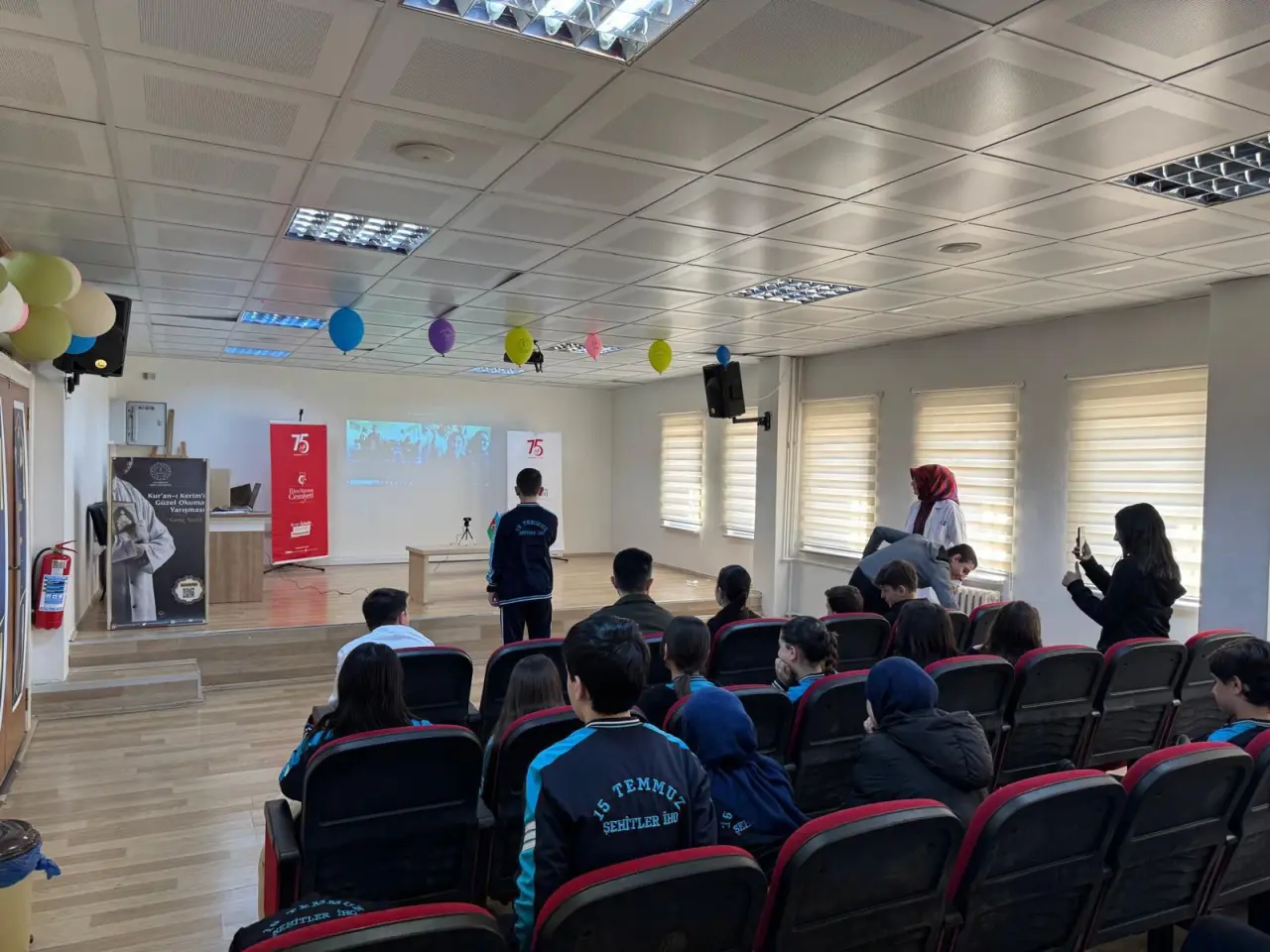 Gümüşhane ve Azerbaycanlı ortaokul öğrencileri arasında "Gönül Bağı" kuruldu 2