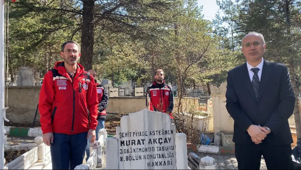 Gümüşhane’nin kahramanlarına vefa: Kabirler tek tek ziyaret edildi 4