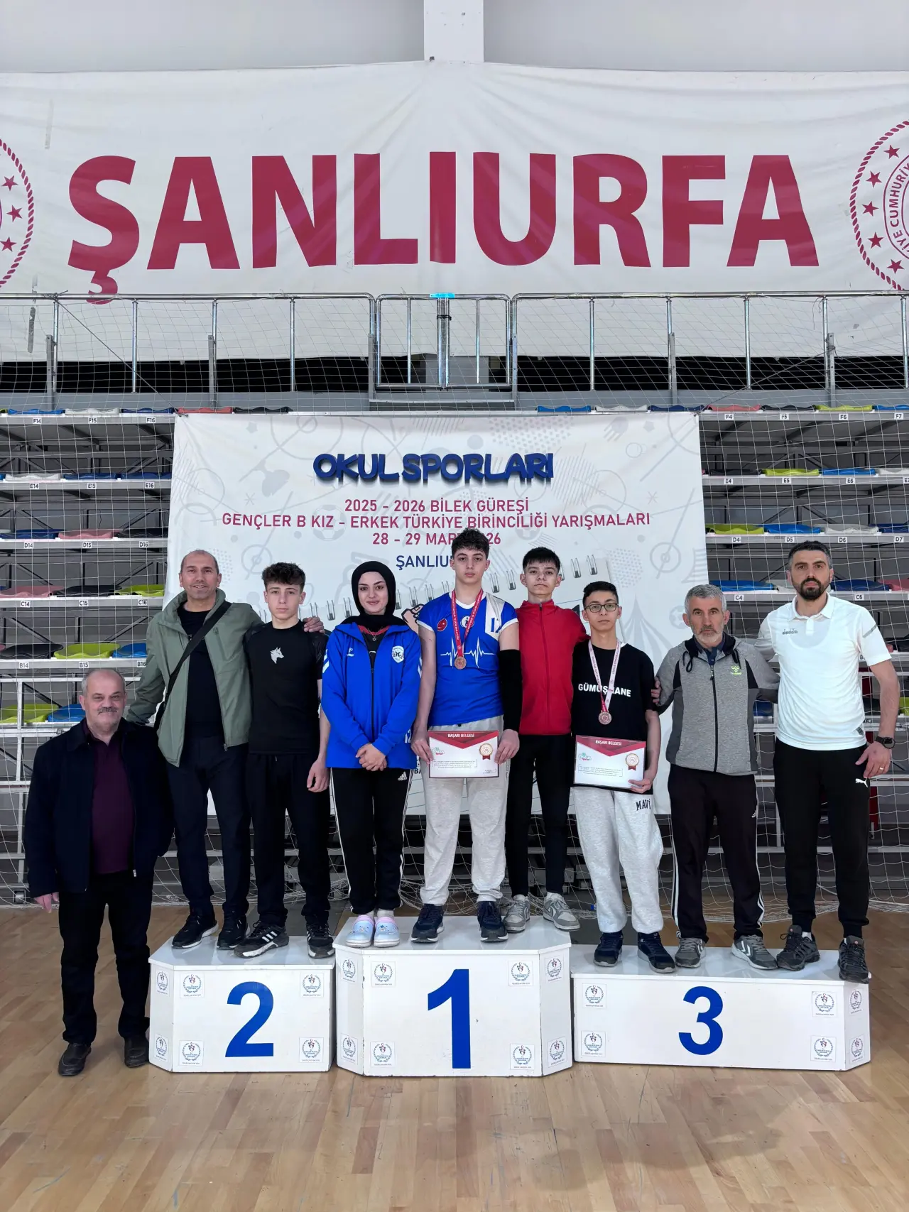 Şanlıurfa’da Bileğimiz Bükülmedi! Gümüşhaneli Gençlerden Türkiye Derecesi Yağmuru 4