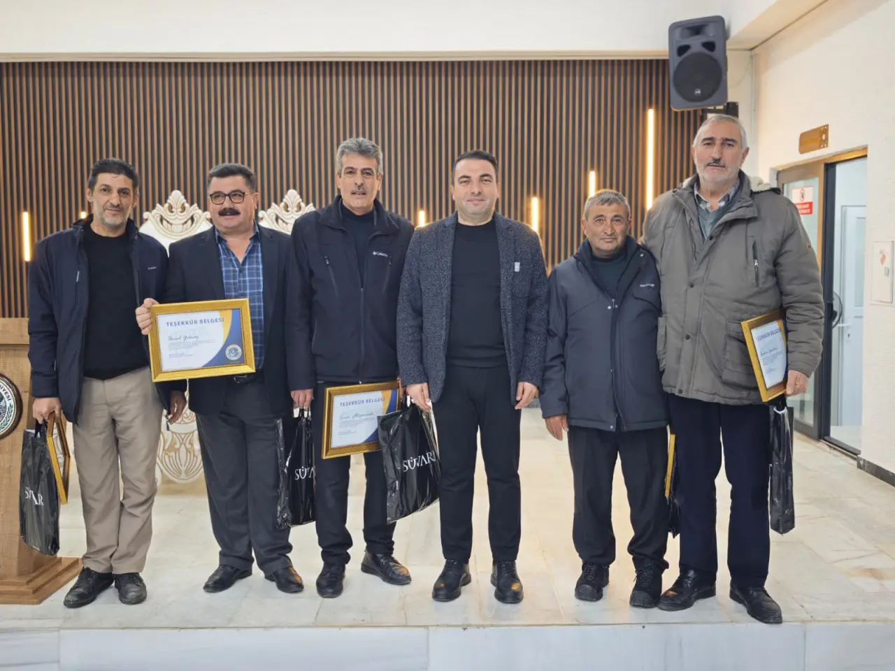 Şiran Belediyesi’nde Vefa Gecesi: 20 Yıllık Personele Teşekkür Belgesi 6