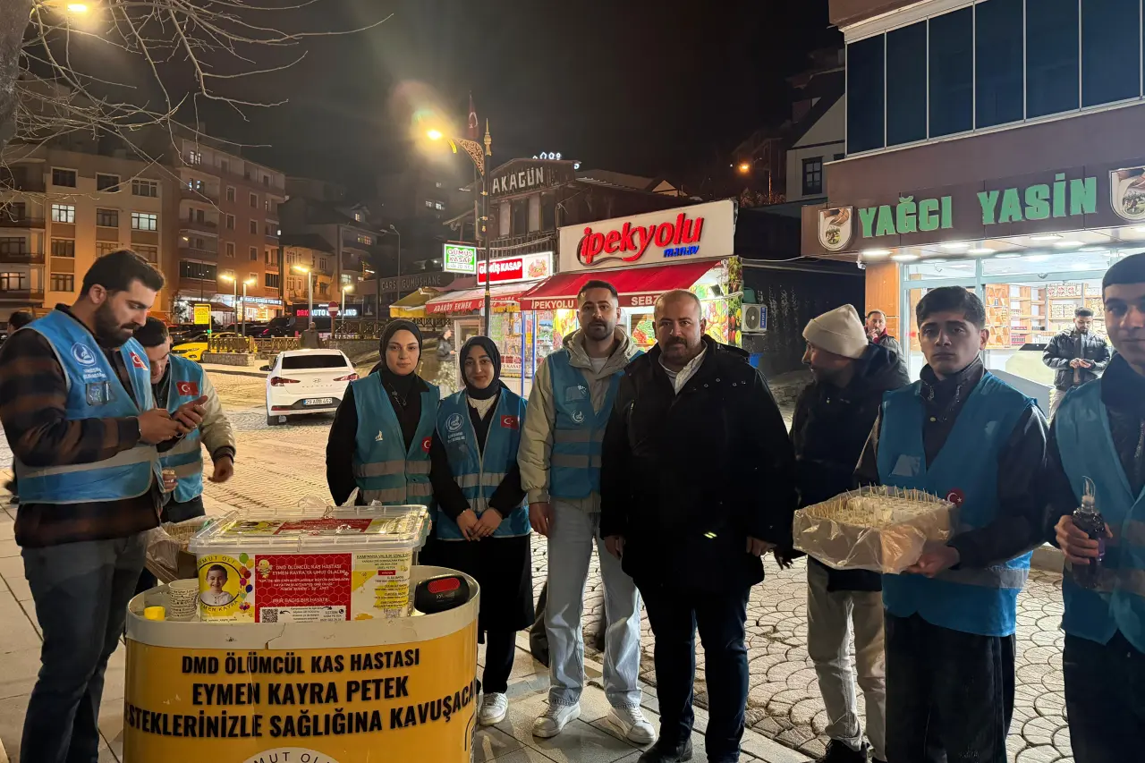 Ülkü Ocakları Gümüşhane İl Başkanlığı’ndan Eymen Kayra İçin Dev Yardım Seferberliği 1