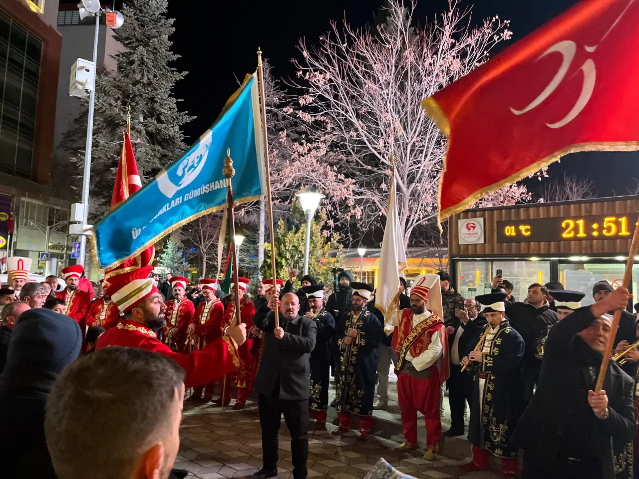 Ülkü Ocakları Gümüşhane İl Başkanlığı’ndan Görkemli Mehter Yürüyüşü 12