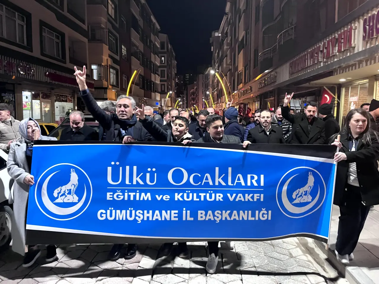 Ülkü Ocakları Gümüşhane İl Başkanlığı’ndan Görkemli Mehter Yürüyüşü 2