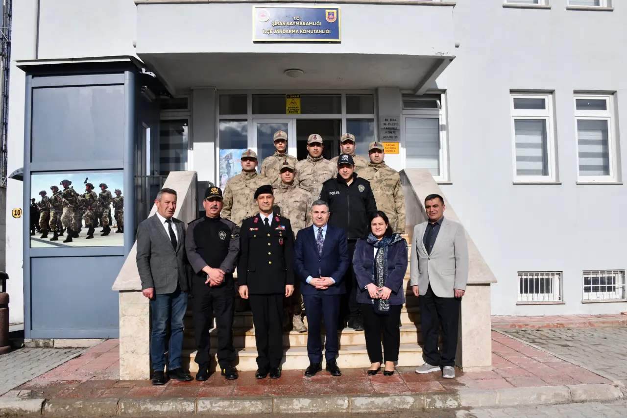 Vali Cevdet Atay Şiran’da incelemelerde bulundu 37