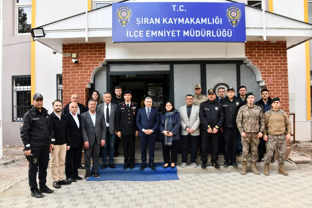 Vali Cevdet Atay Şiran’da incelemelerde bulundu 31