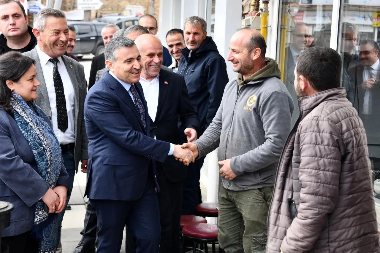 Vali Cevdet Atay Şiran’da incelemelerde bulundu 4