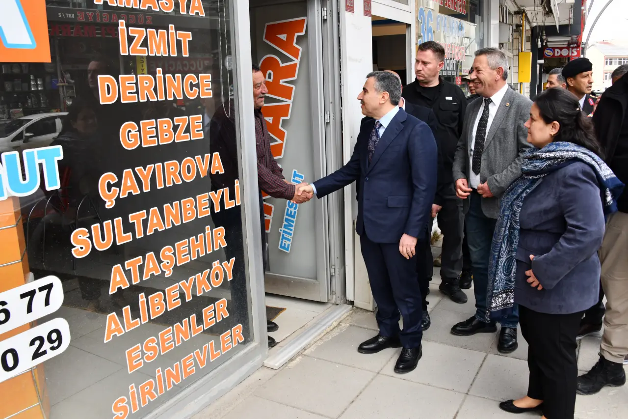 Vali Cevdet Atay Şiran’da incelemelerde bulundu 27