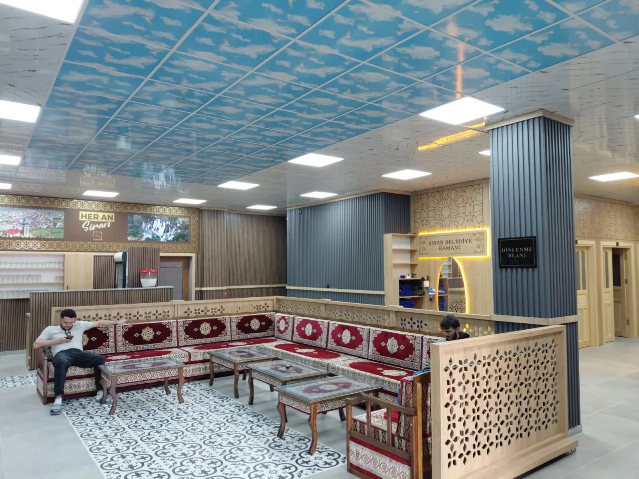 Bölgenin en iddialısı! Şiran Belediye Hamamı yenilendi 4