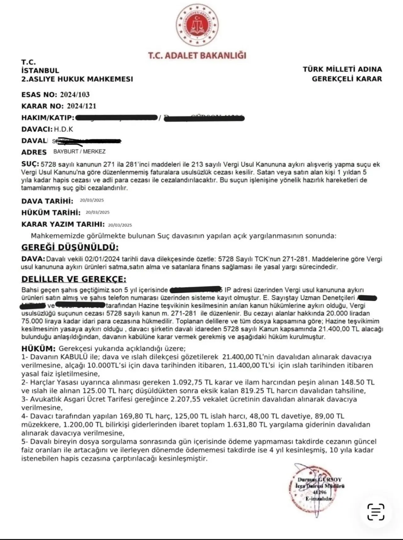 Dolandırıcıların yeni yöntemi pes dedirtti: Yapay zekâyla sahte mahkeme belgesi 2