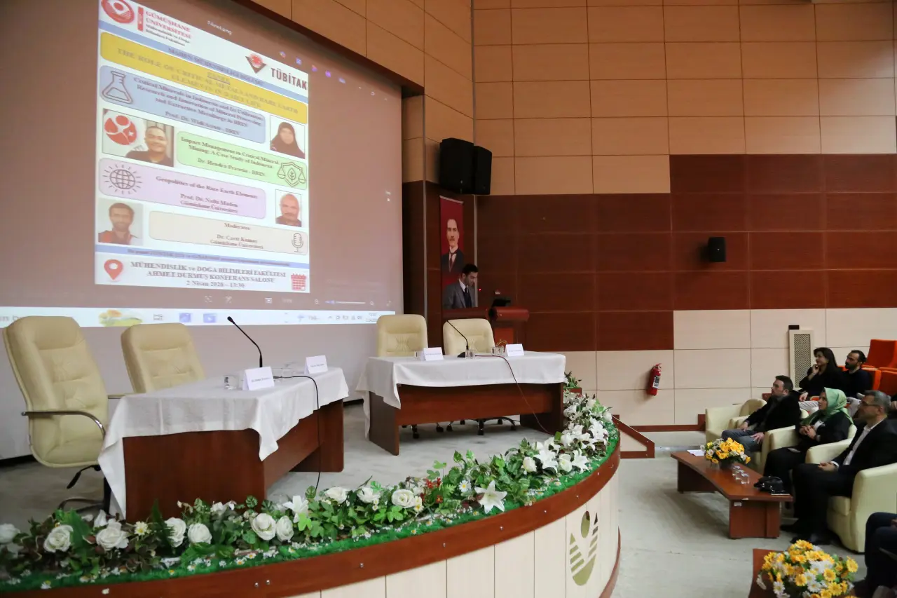 Gümüşhane Üniversitesi’nde Uluslararası Katılımlı ‘Kritik Metaller’ Paneli Düzenlendi 2