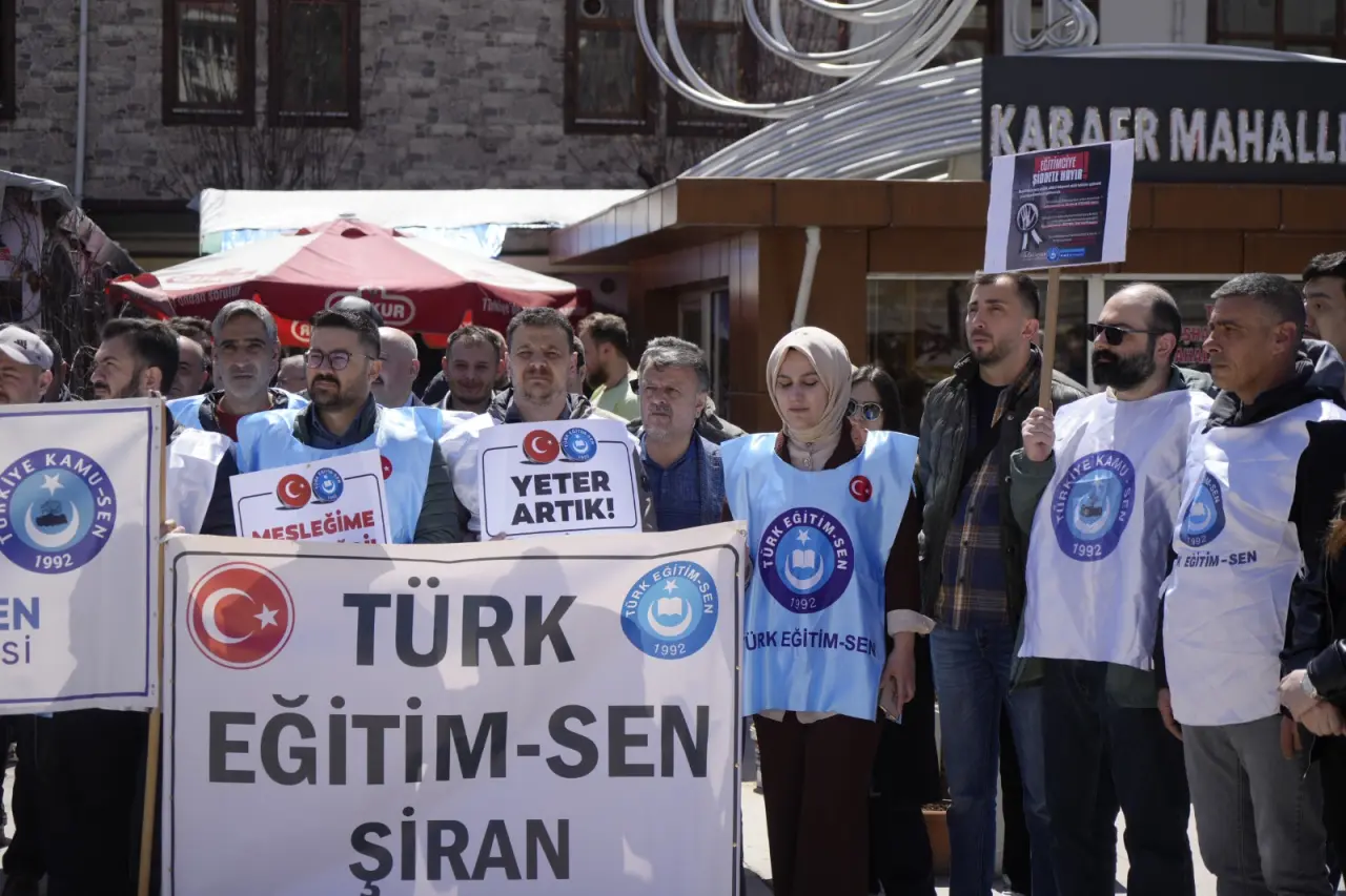 Gümüşhane’de eğitim sendikalarından ortak deklarasyon 1