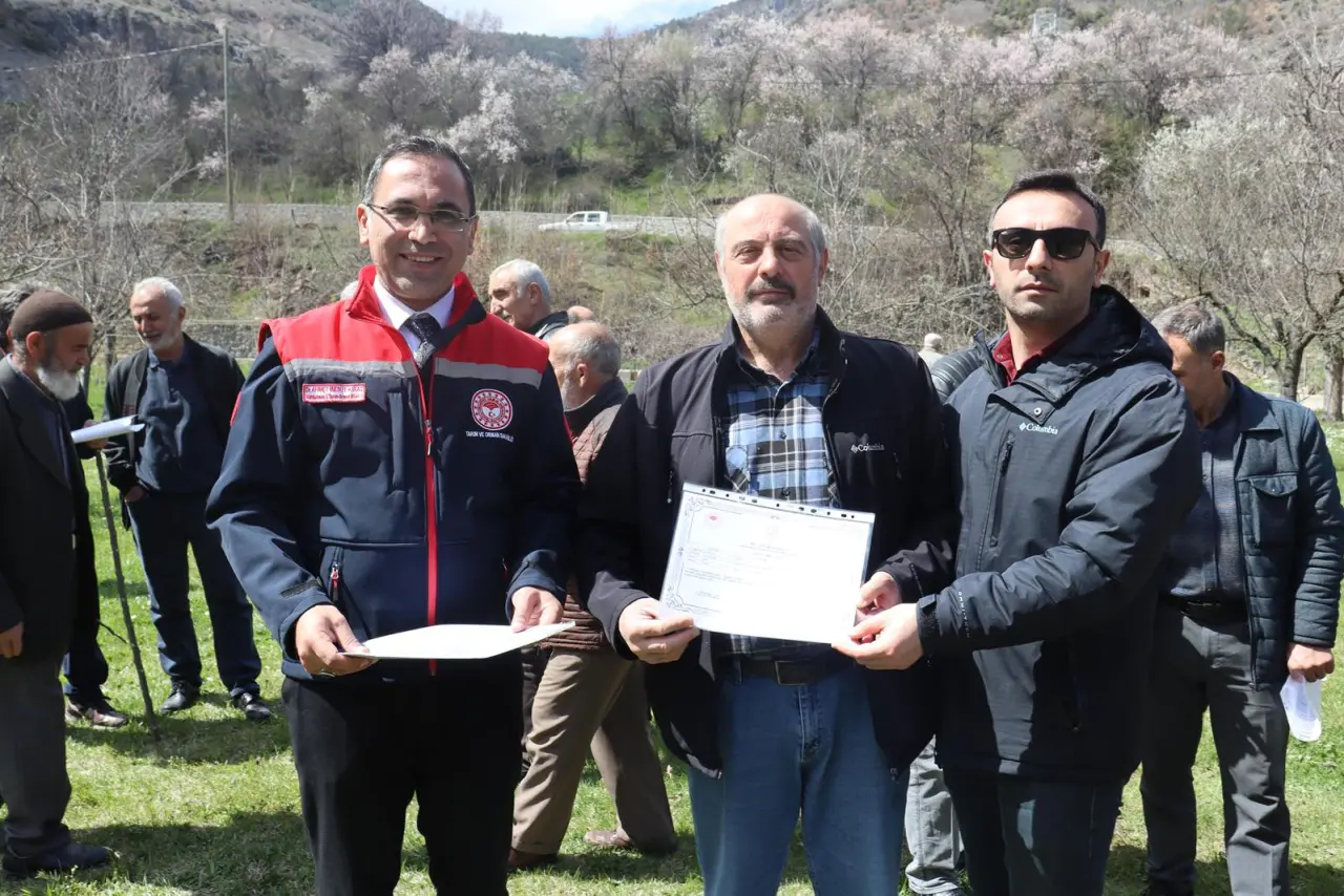 Gümüşhane’de meyve üreticilerine profesyonel budama eğitimi verildi 13