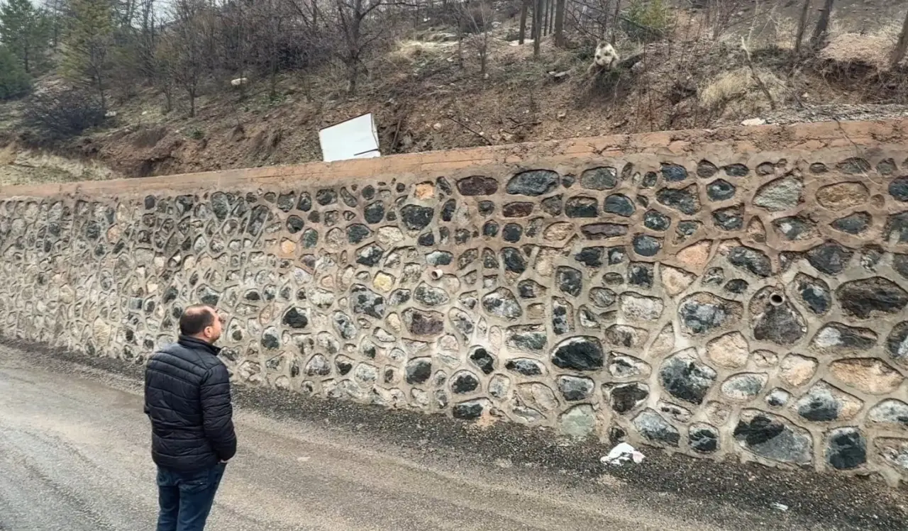 Gümüşhane'de şaşırtan manzara! Vatandaşlar 'Koca Oğlan'ı ekmekle besledi 4