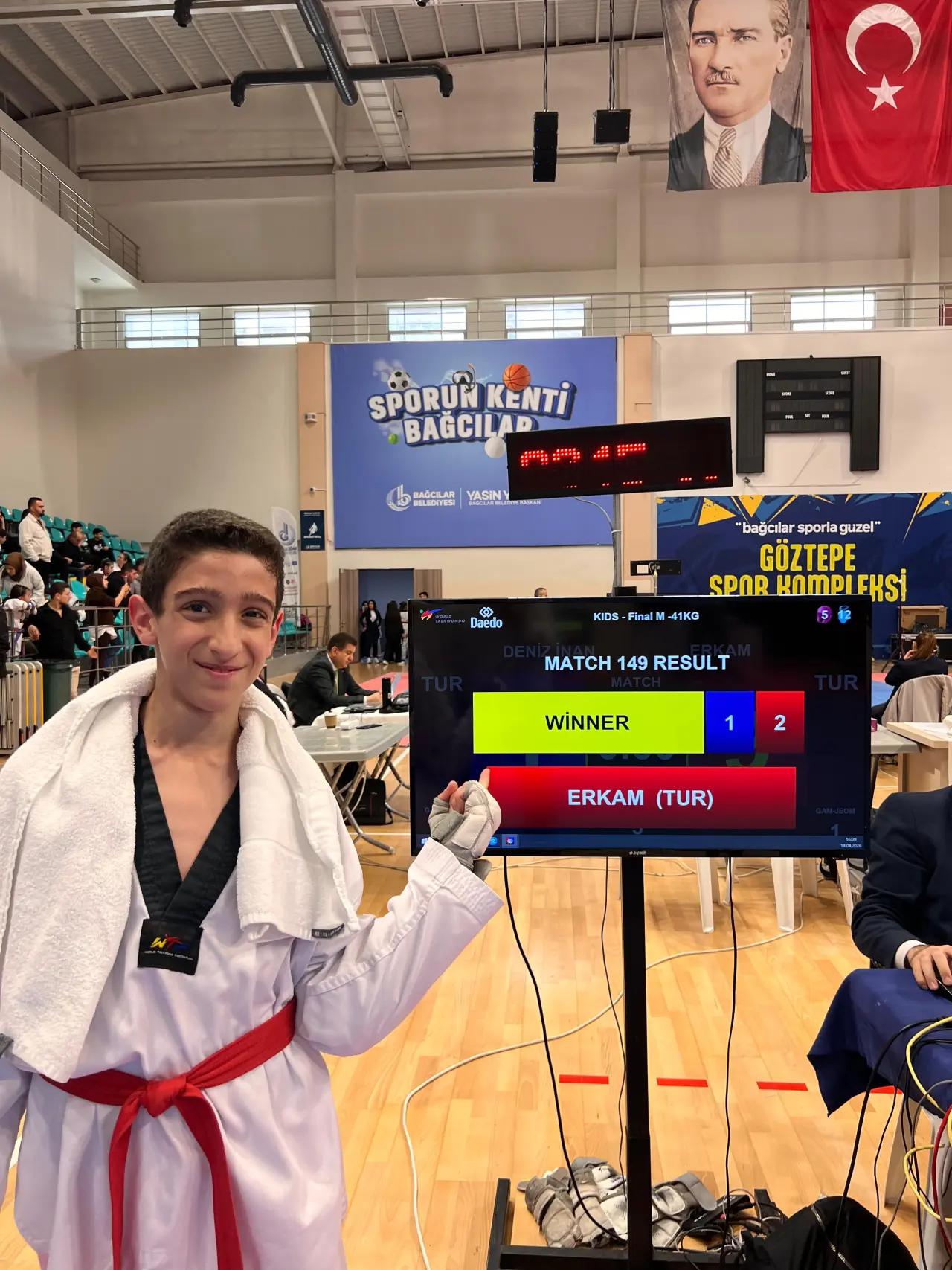 İlk Turnuvasında Namağlup Şampiyon! Torul'un Gururu Erkam Tatamiyi Titretti 4