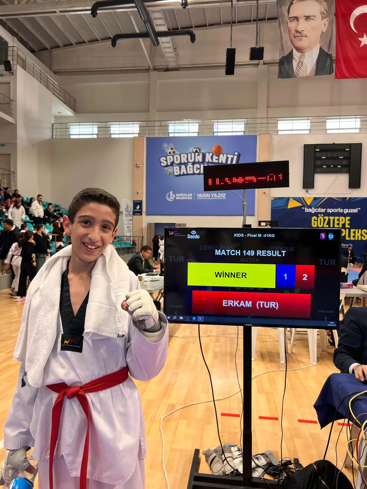 İlk Turnuvasında Namağlup Şampiyon! Torul'un Gururu Erkam Tatamiyi Titretti 3