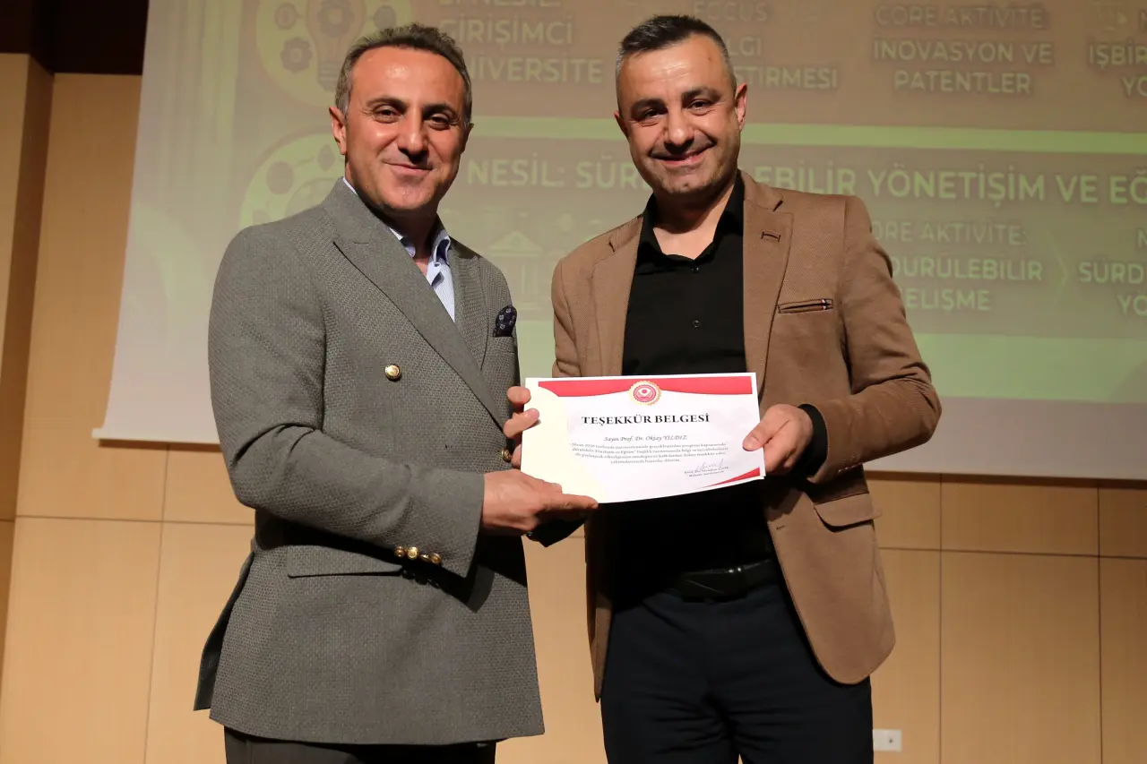 Rektör Prof. Dr. Oktay Yıldız: "Gümüşhane Üniversitesi’ni 3. Nesil Girişimci Üniversiteye Dönüştürüyoruz" 1