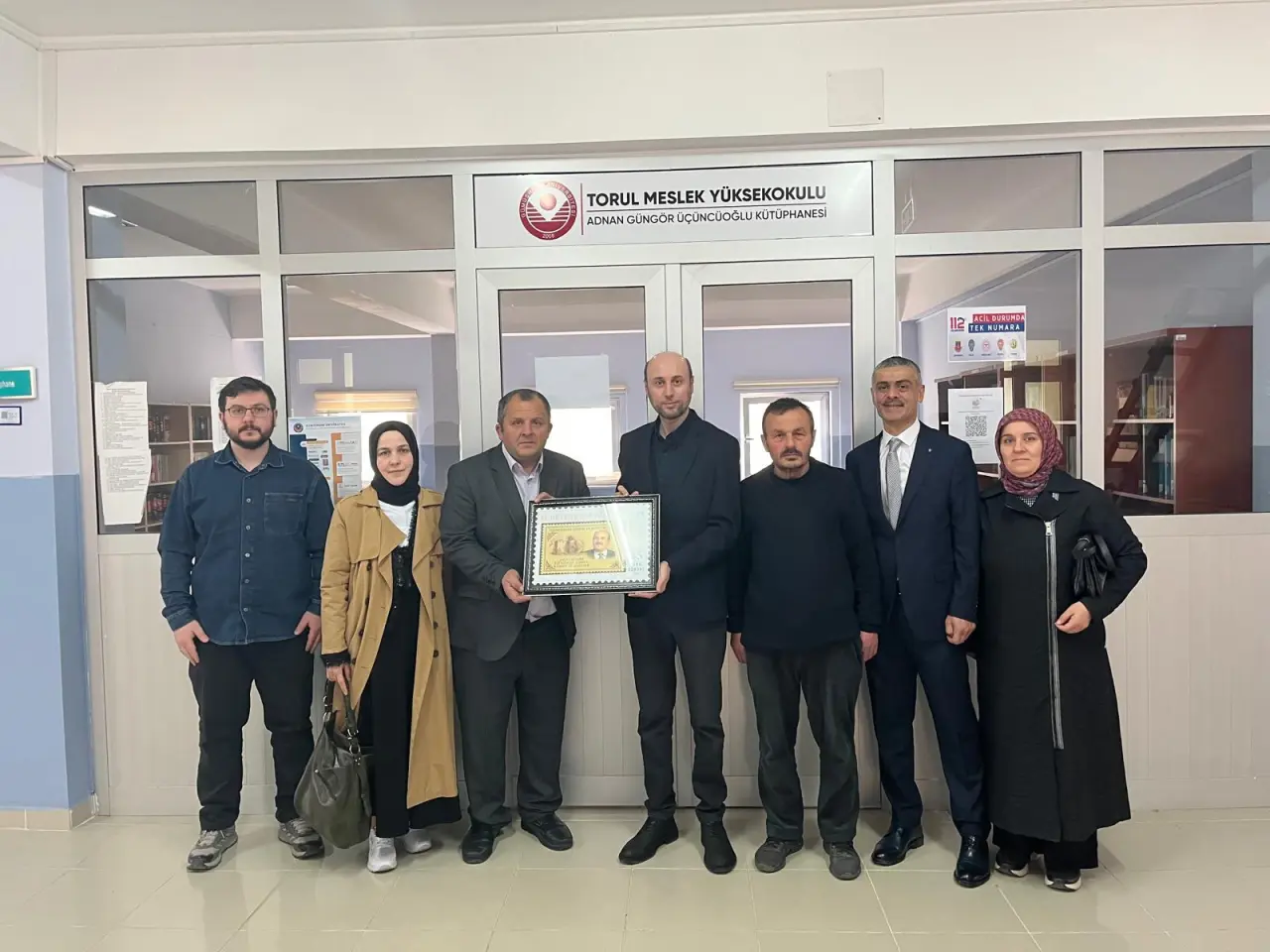 Torul MYO Kütüphanesine Adnan Güngör Üçüncüoğlu ismi verildi 5