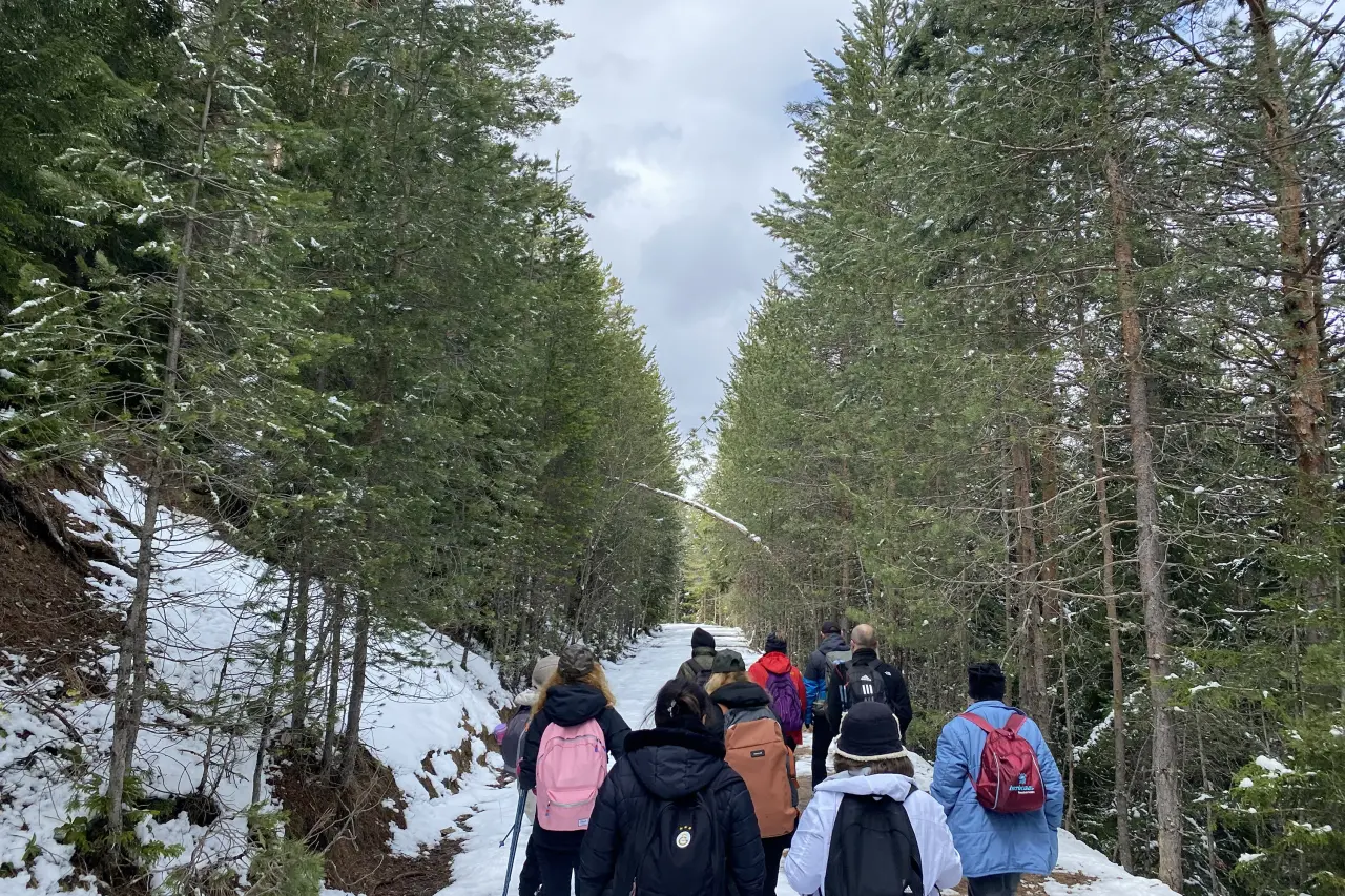 Zigana’da kışı ve baharı bir arada yaşadılar 13