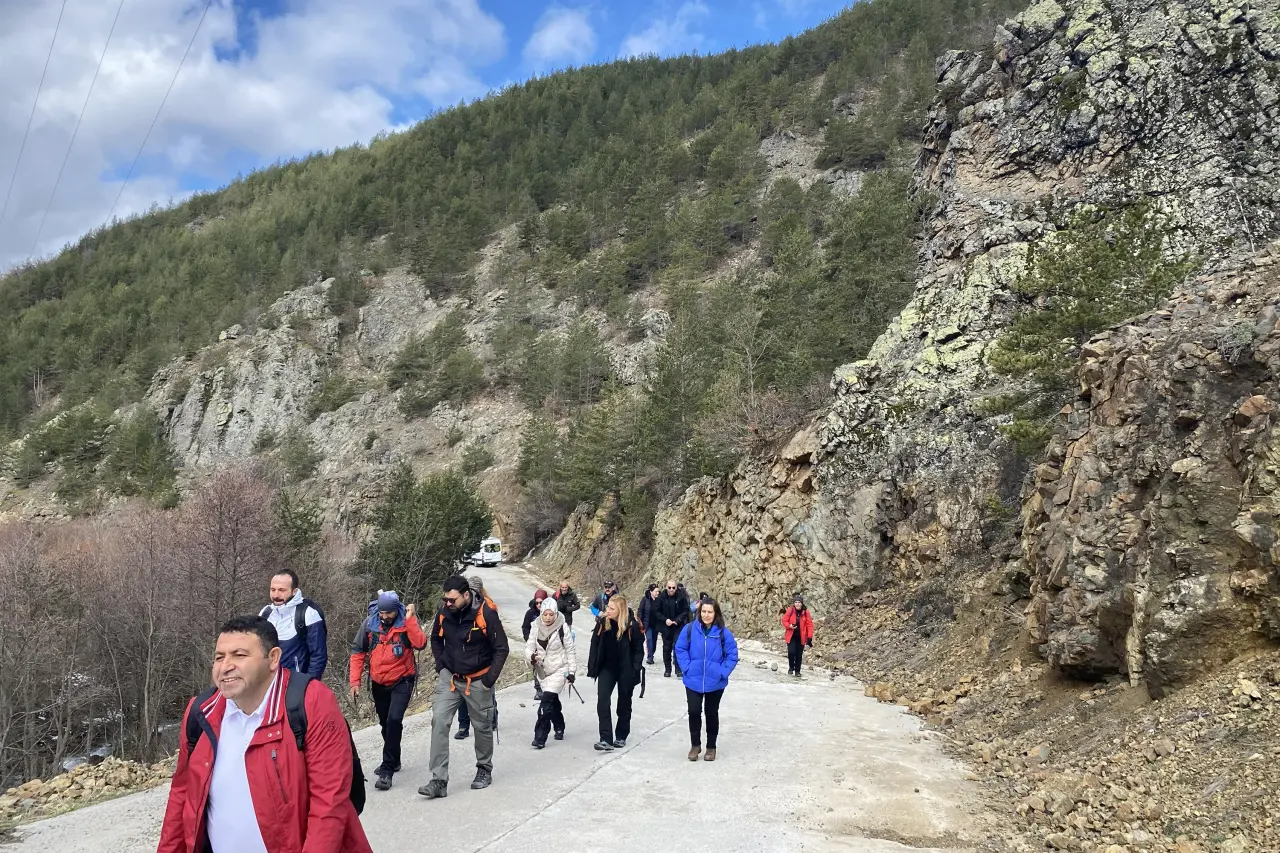 Zigana’da kışı ve baharı bir arada yaşadılar 1