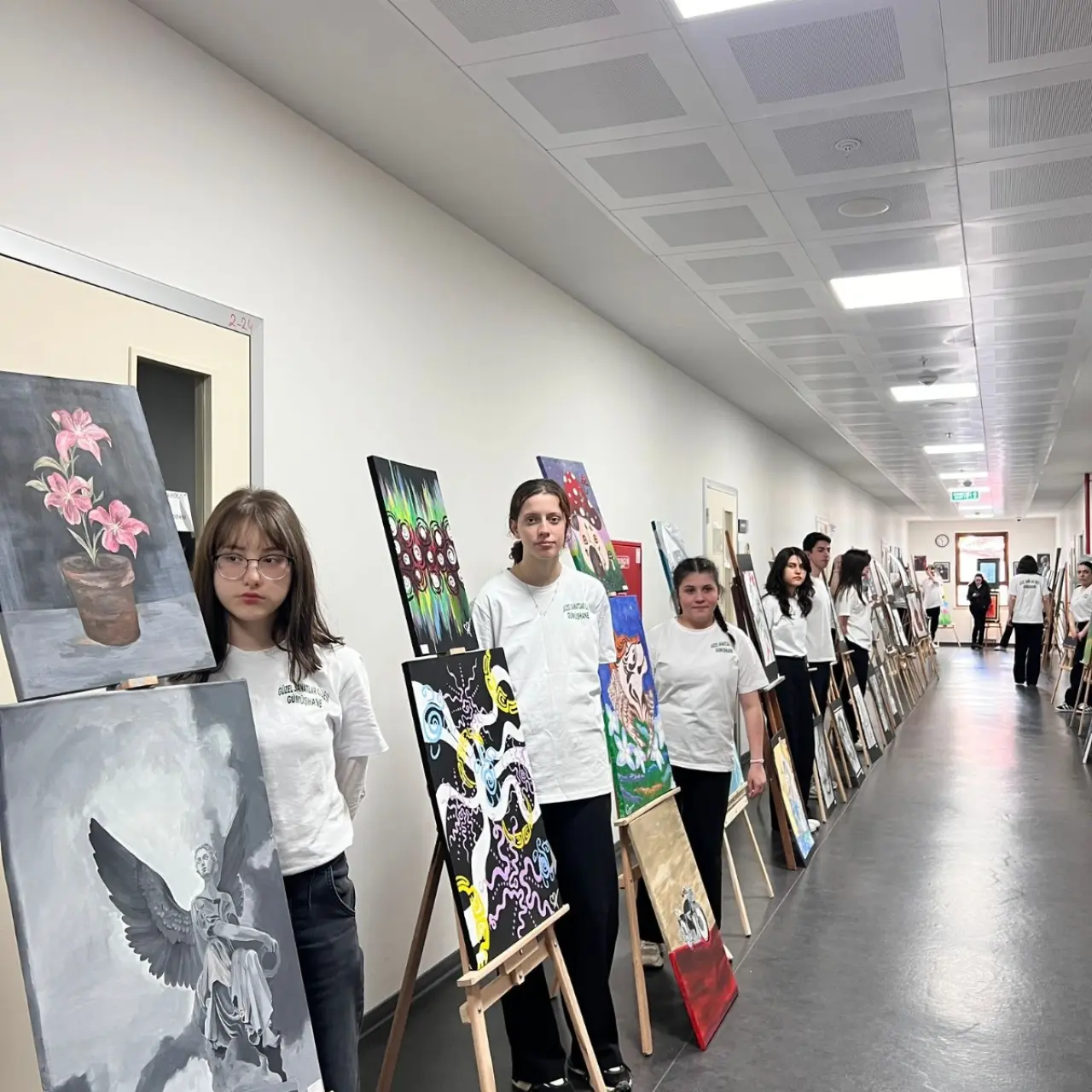 Gümüşhane Güzel Sanatlar Lisesi’nden Görkemli Yıl Sonu Sergisi 7