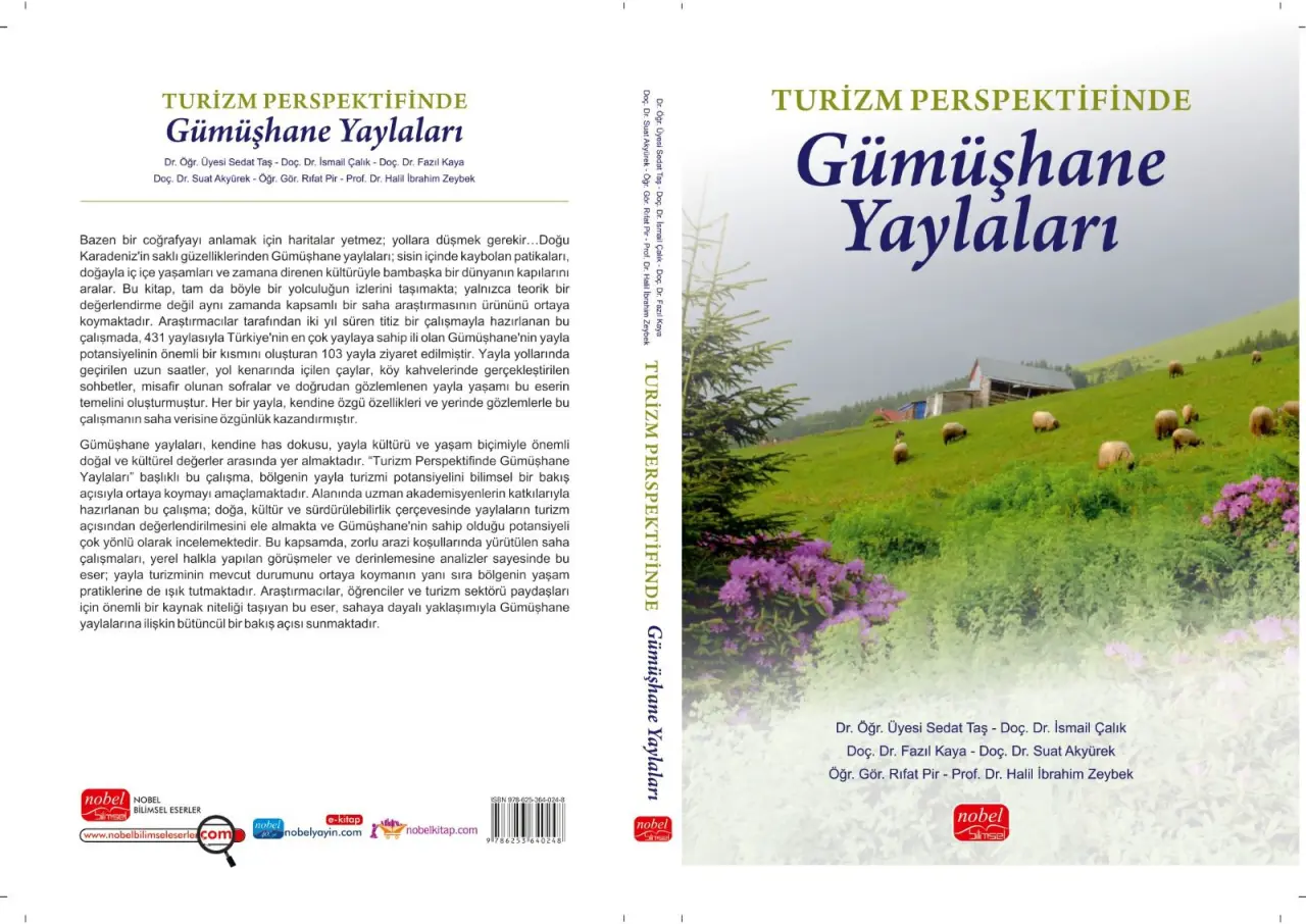 Gümüşhane Üniversitesi’nden Şehrin Turizm Geleceğine Işık Tutacak Bilimsel Eser 2