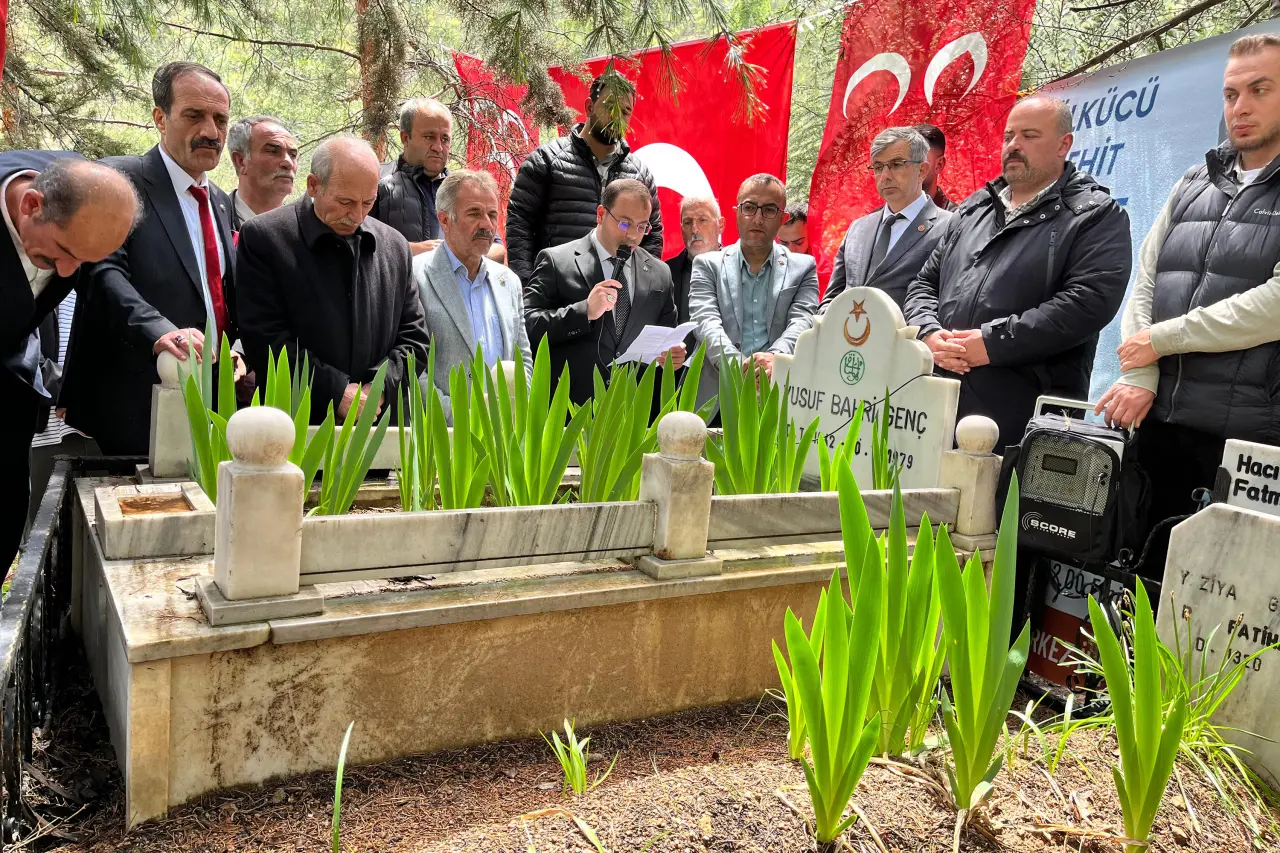 Gümüşhane'de Ülkücü Şehit Yusuf Bahri Genç Dualarla Anıldı 1