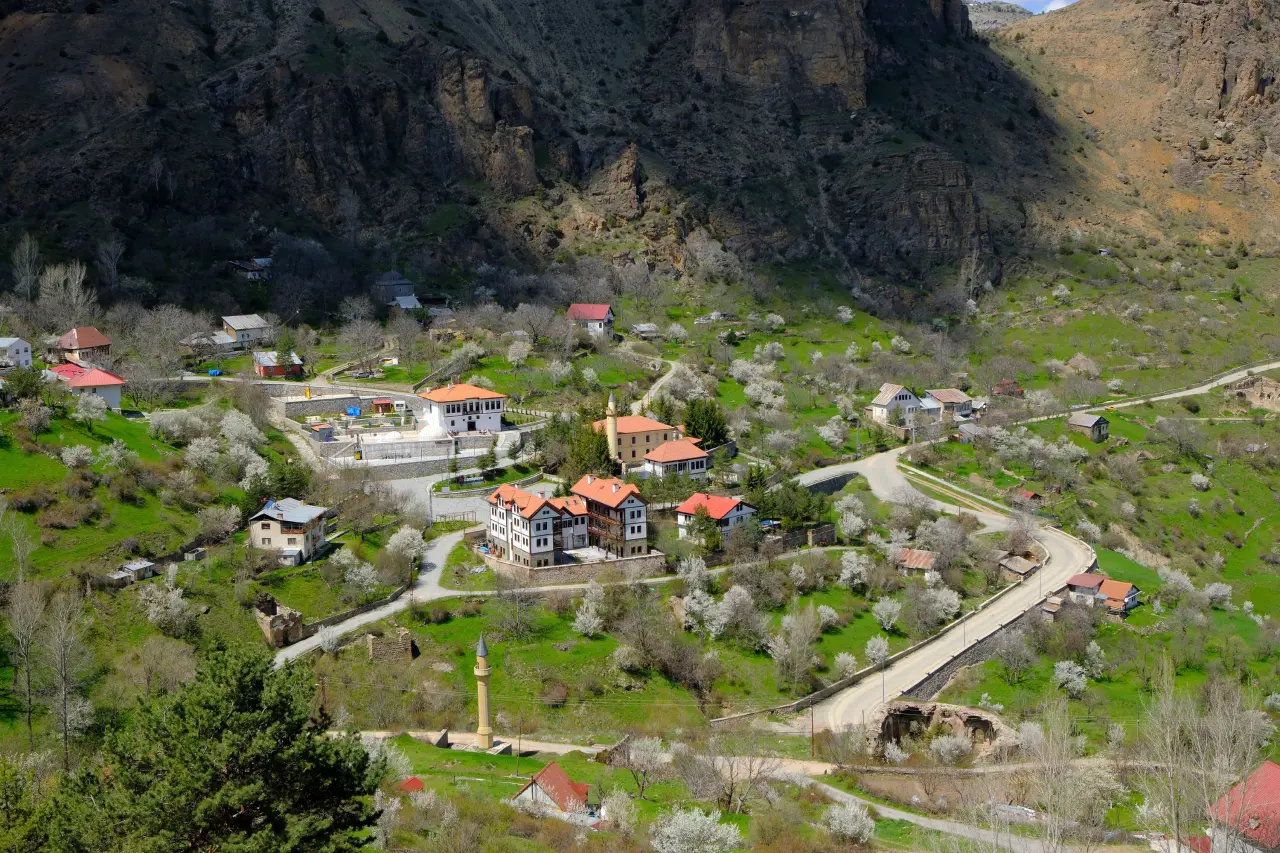 Gümüşhane’nin "Eski Şehri" Süleymaniye baharın renklerine teslim oldu 18