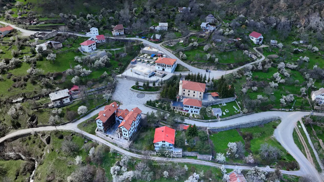 Gümüşhane’nin "Eski Şehri" Süleymaniye baharın renklerine teslim oldu 23