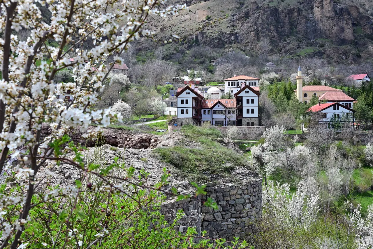 Gümüşhane’nin "Eski Şehri" Süleymaniye baharın renklerine teslim oldu 13