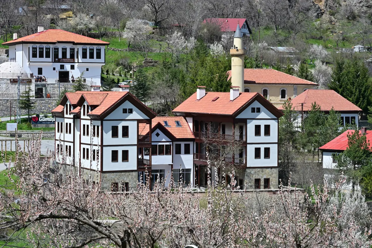 Gümüşhane’nin "Eski Şehri" Süleymaniye baharın renklerine teslim oldu 28