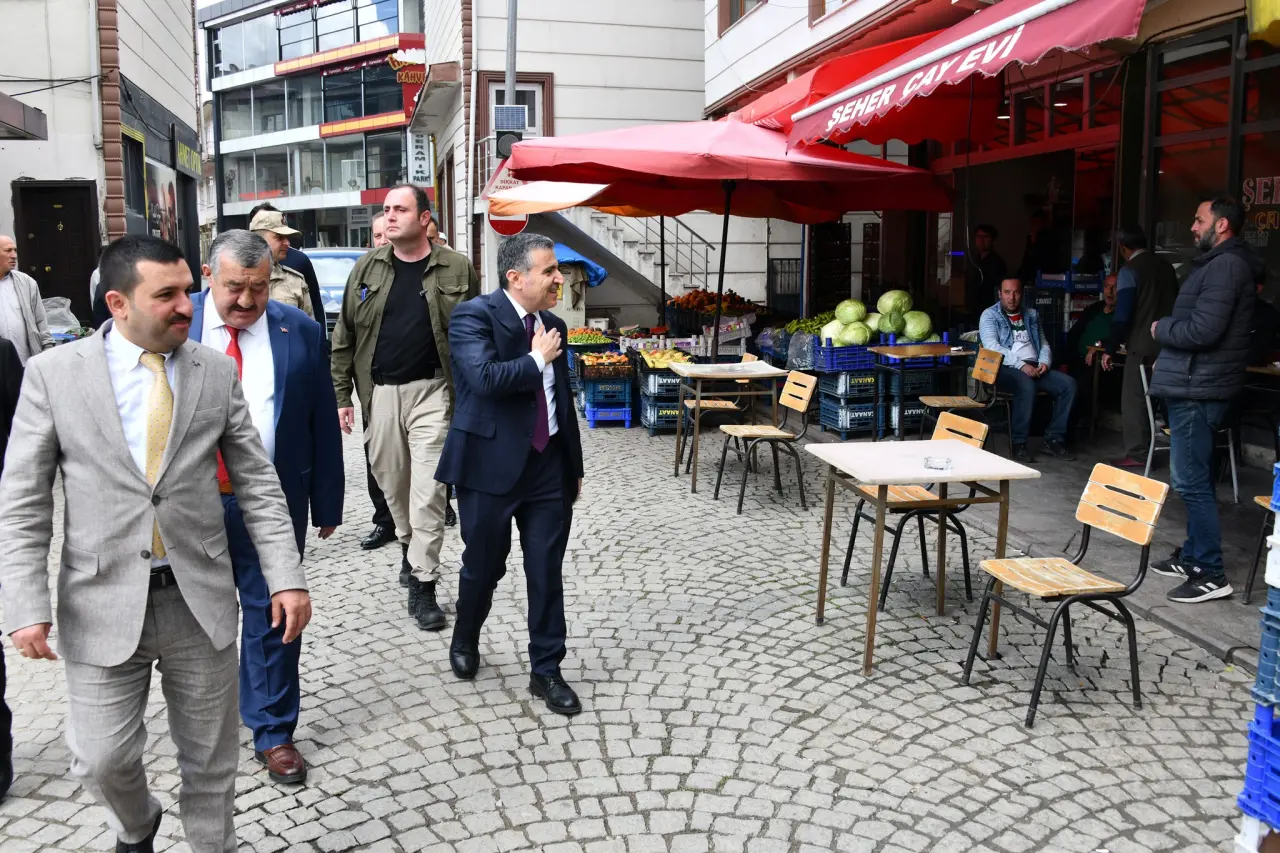 Vali Cevdet Atay Kelkit ilçesinde geniş kapsamlı incelemelerde bulundu 11