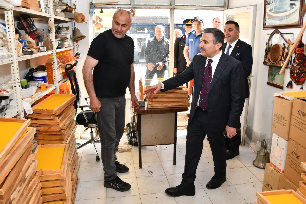 Vali Cevdet Atay Şiran İlçesinde İncelemelerde Bulundu 18