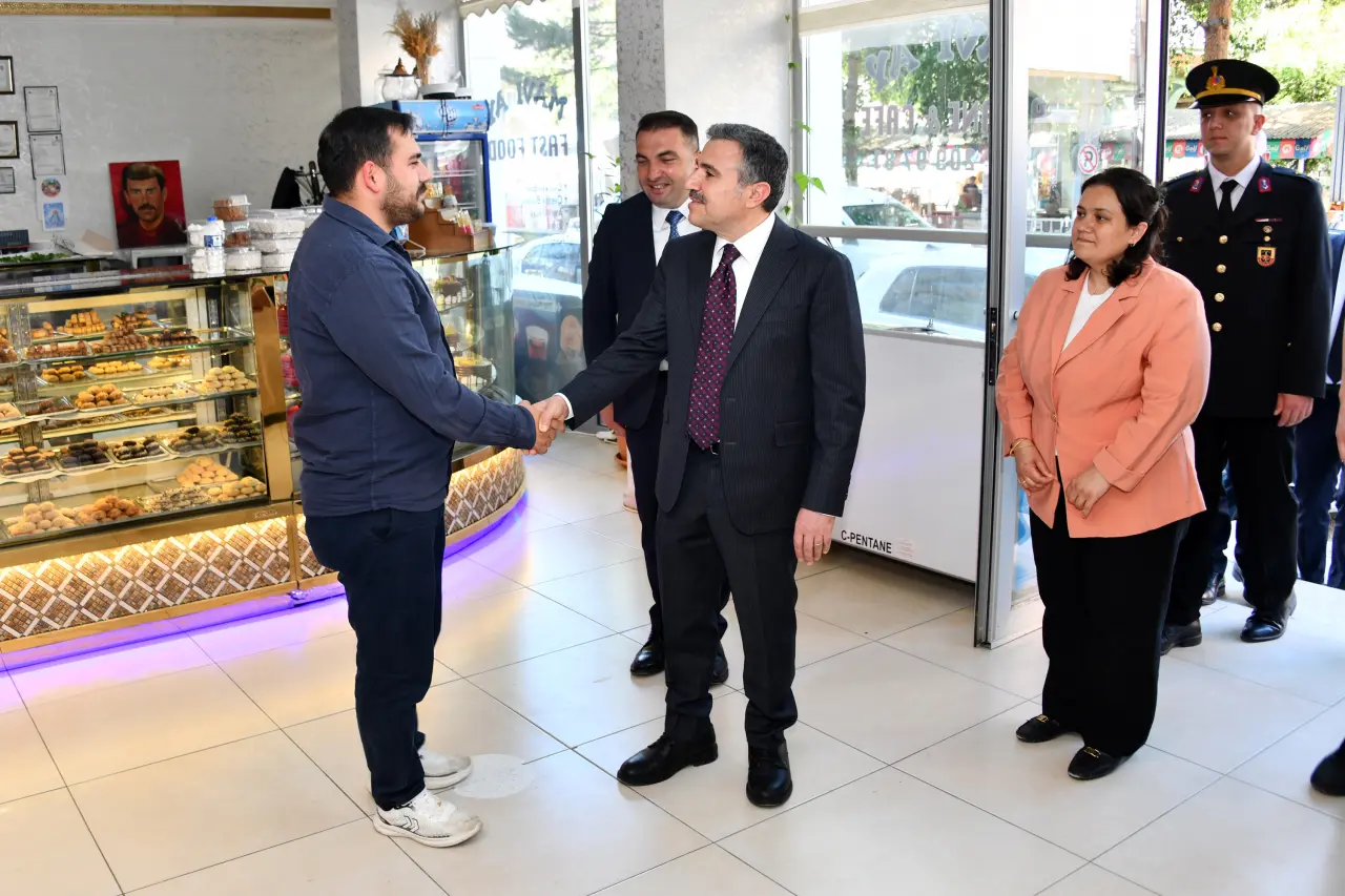 Vali Cevdet Atay Şiran İlçesinde İncelemelerde Bulundu 7