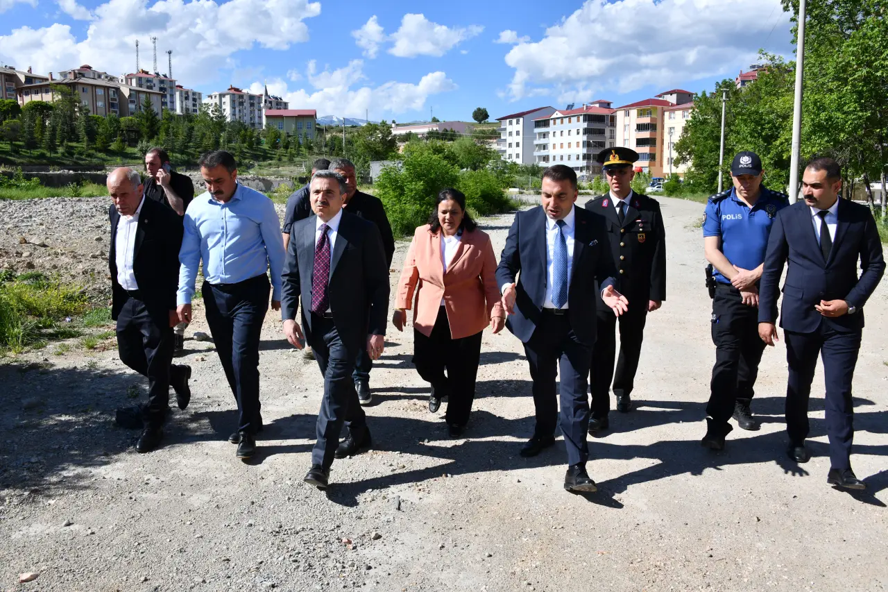 Vali Cevdet Atay Şiran İlçesinde İncelemelerde Bulundu 22