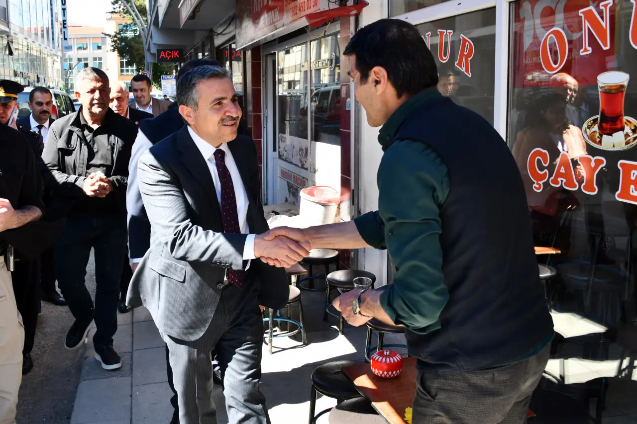 Vali Cevdet Atay Şiran İlçesinde İncelemelerde Bulundu 8