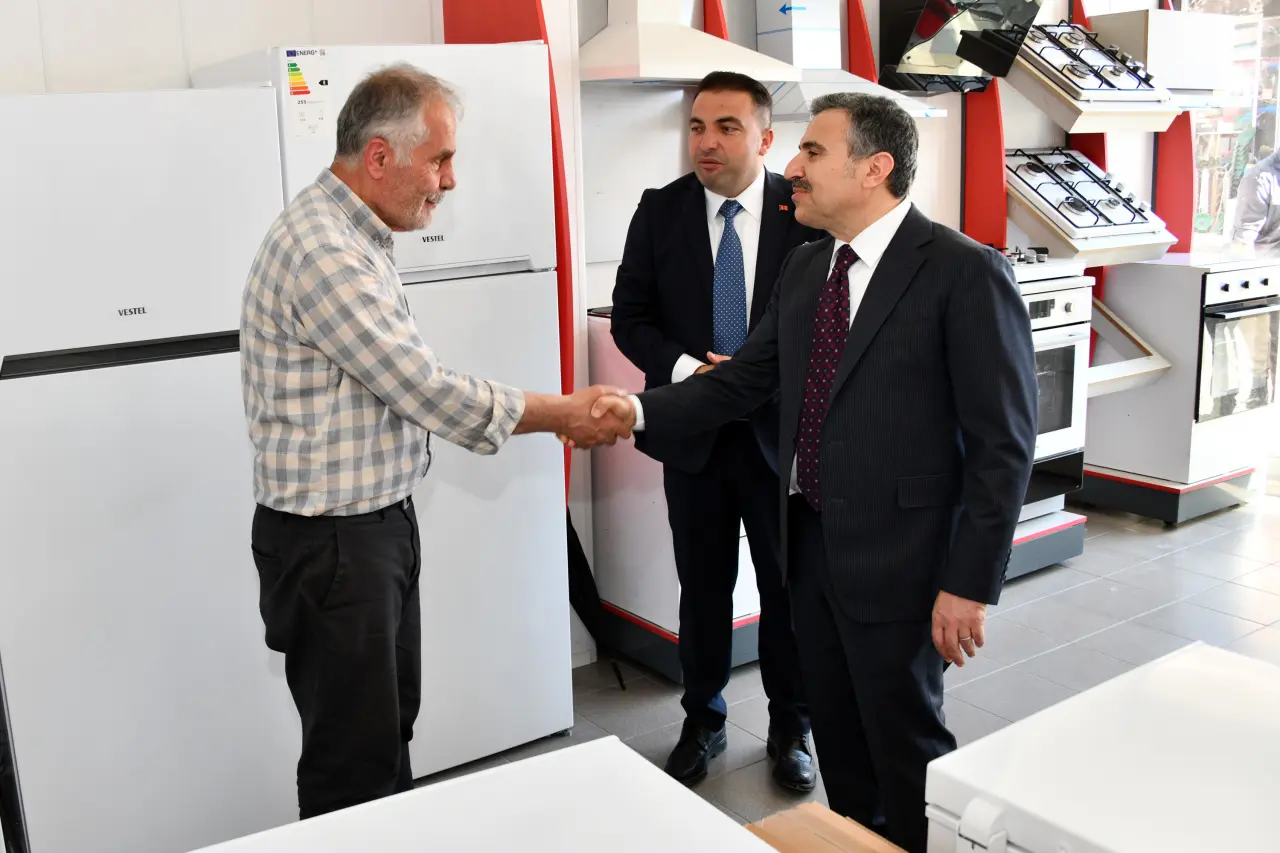 Vali Cevdet Atay Şiran İlçesinde İncelemelerde Bulundu 19