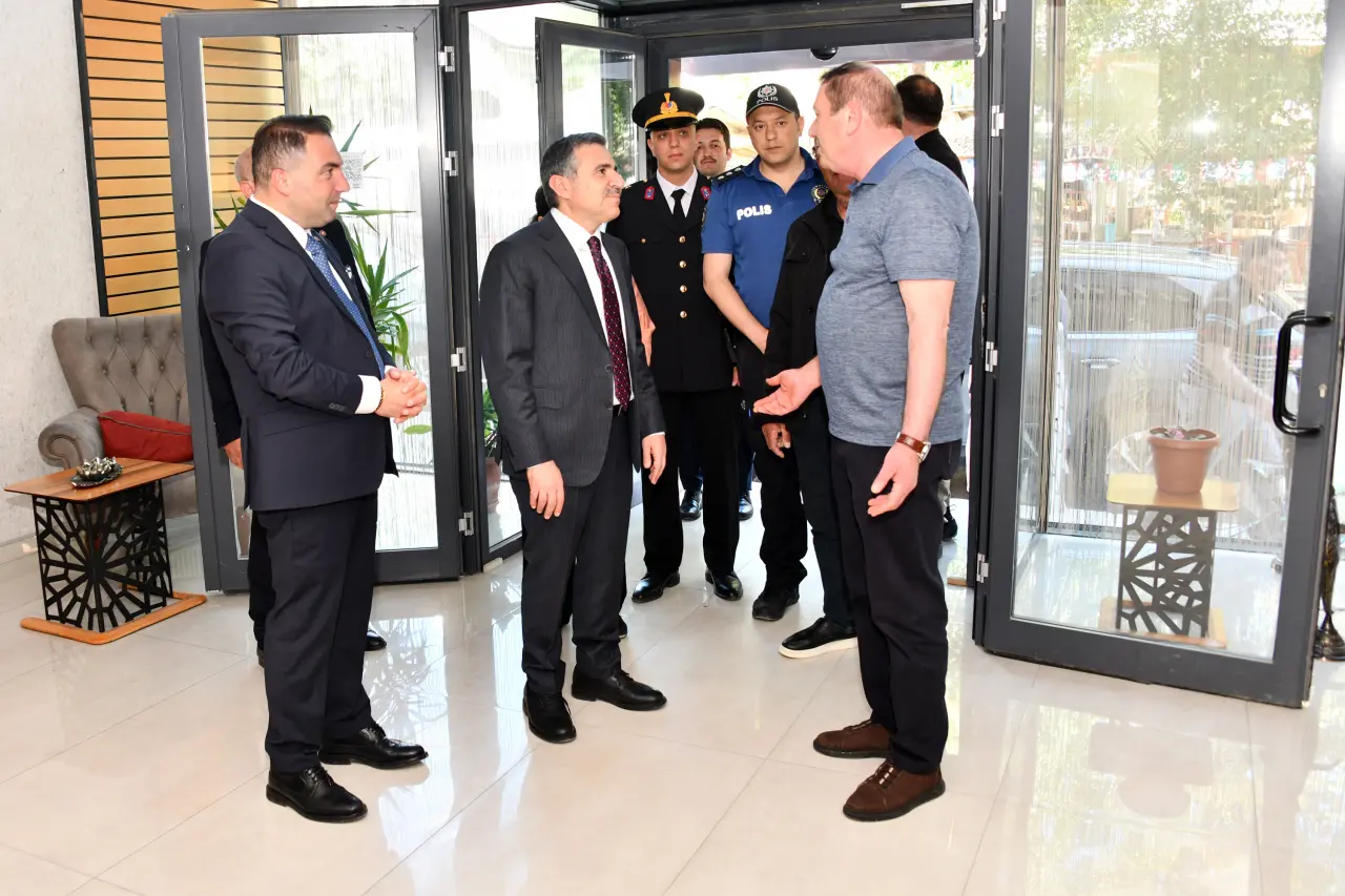 Vali Cevdet Atay Şiran İlçesinde İncelemelerde Bulundu 6