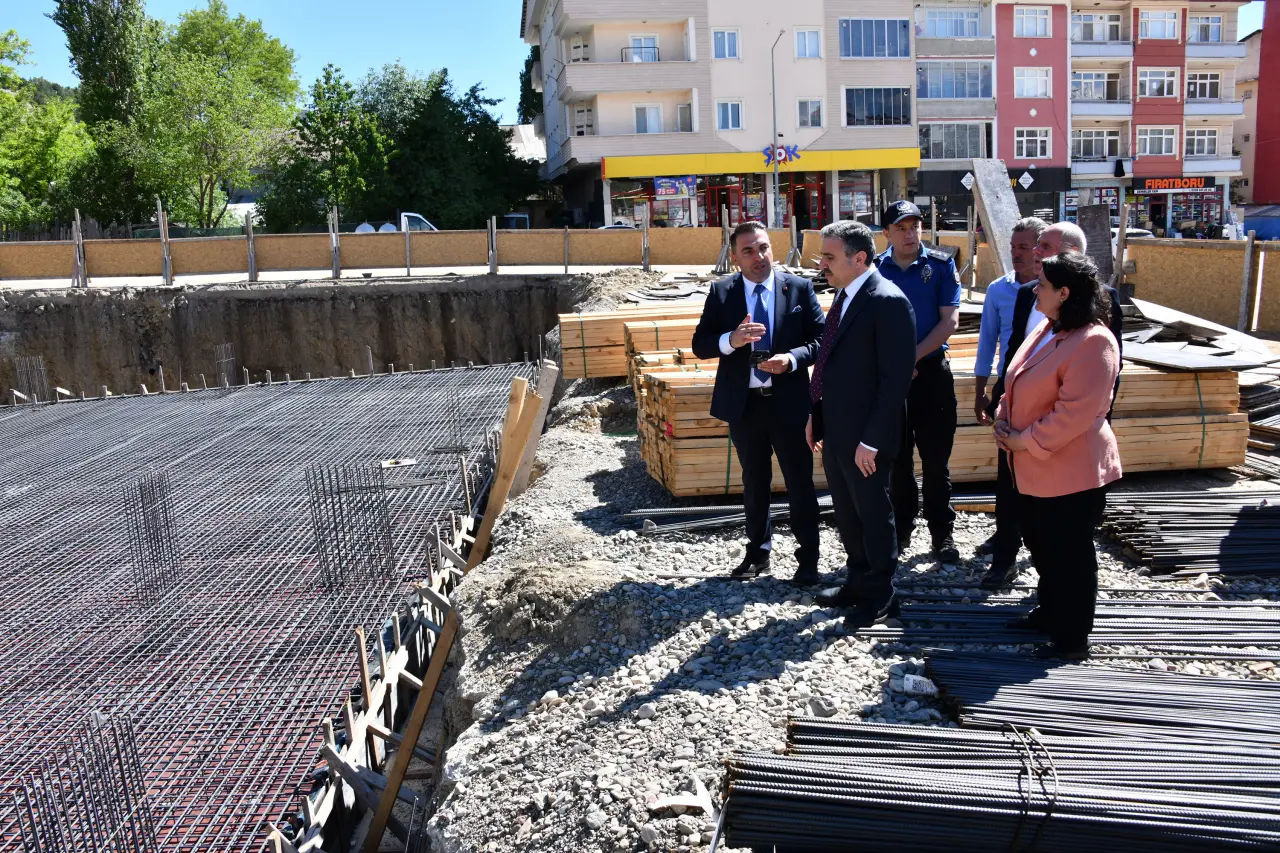 Vali Cevdet Atay Şiran İlçesinde İncelemelerde Bulundu 21