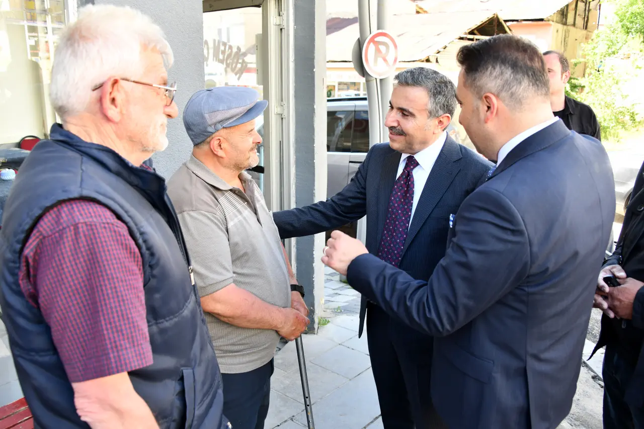 Vali Cevdet Atay Şiran İlçesinde İncelemelerde Bulundu 14